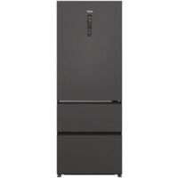 Haier – Réfrigérateur multiporte 528L – No Frost – Capacité congélateur 174L – Classe énergétique E – Niveau sonore 38 dB – Couleur noir