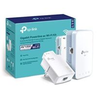 Tp-Link – CPL WiFi AC 750 Mbps + CPL 1000 Mbps – Kit Gigabit pour Multi-TV – Port Ethernet – Idéal pour connexion rapide et stable