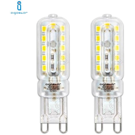 Ampoule LED G9 5W 550lm (45W) 270° - Blanc Chaud 3000K