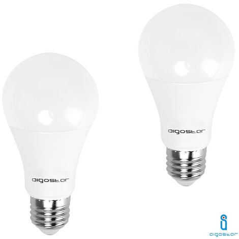 Aigostar - Ampoule LED A60 de 15W, culot E27, lumière blanche
