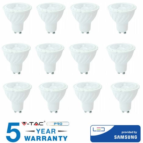Ampoule LED GU10 10W =70W 6400K froid 1000lm 110st de Samsung V-TAC - Vente  en ligne de matériel électrique