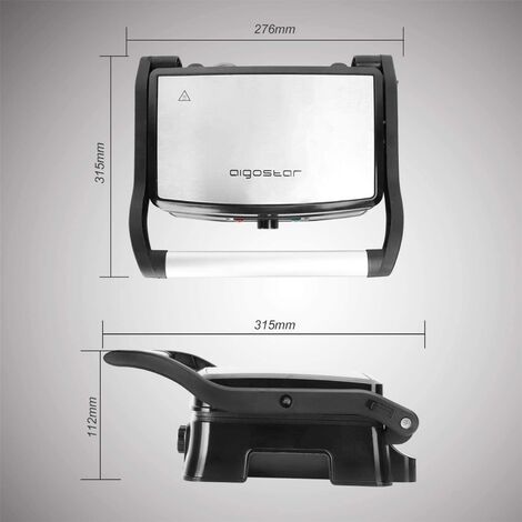 Grille pain GENERIQUE Mini grille-pain en acier inoxydable de ménage pour  faire un sandwich