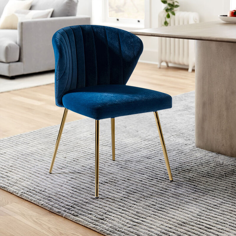 Velvet Dining Chair Modern Vanity Chair ...