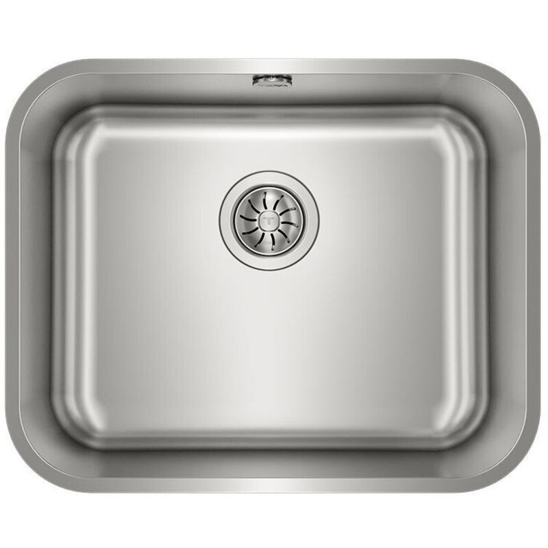Teka BE - 50.40 PLUS - Fregadero De Cocina Acero 60 Cm 1 Cubeta 0 Escurridor Bajo Encimera