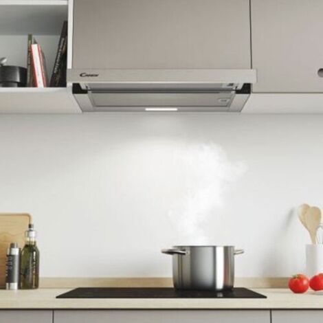 Candy CBT625/2X - Campana Telescopica Ancho 60 Cm Inox (1/3)