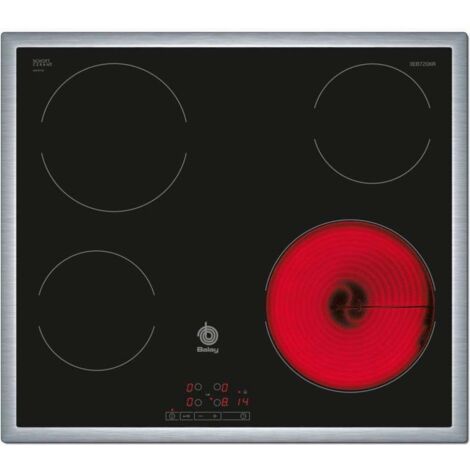 Balay 3EB720XR - Vitroceramica Independiente Radiantes 4 Zonas Coccion Ancho 60 Cm