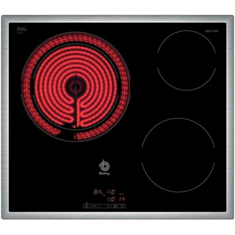 Balay 3EB715XR - Vitroceramica Independiente Radiantes 3 Zonas Coccion Ancho 60 Cm