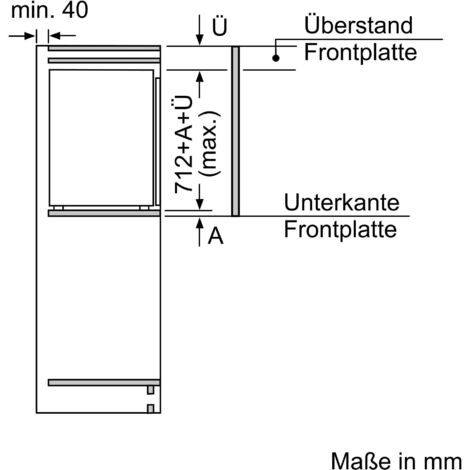 Bosch GIV11AFE0 Congelador Vertical Integrable E