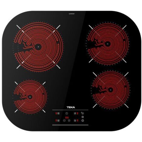 Teka TCC 64310 TTC - Vitroceramica Independiente Radiantes 4 Zonas Coccion Ancho 59 Cm