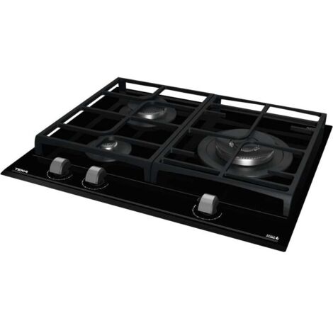 ENCIMERA TEKA GZC63310XBN 3F NAT CRISTAL NEGRO
