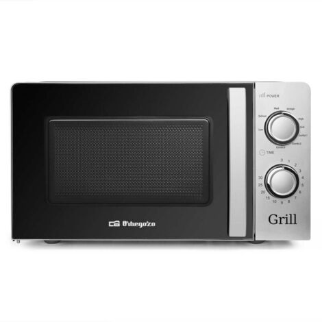 Orbegozo MIG2138 - Horno Microondas Con Grill 20 Litros Inox