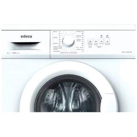 Lavadora 6kg 1000rpm Edesa EWF6000WH Tapa Desmontable