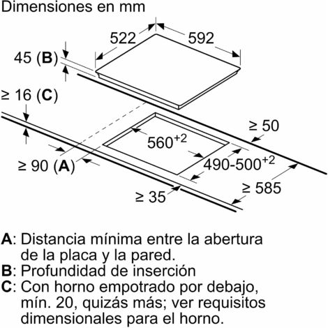 Balay 3EB715LR - Vitroceramica Independiente Radiantes 3 Zonas Coccion Ancho 60 Cm (1/5)