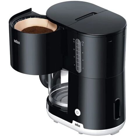 Cafetera de Goteo Manual BRAUN KF1100BK   (Ref.0X13211054), Negr