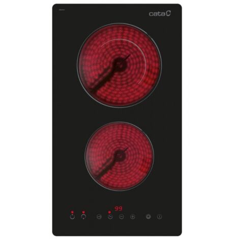Modulo de integración 29cm Vitroceramica CATA TD-3002 BK /B 2 Neg