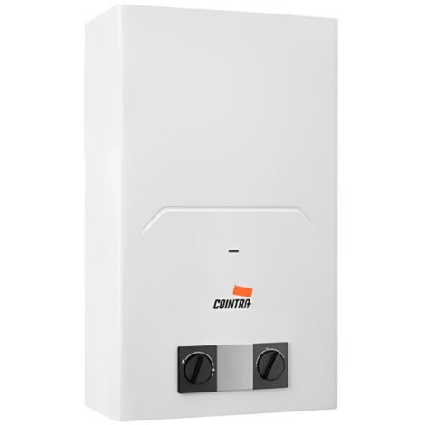 Cointra – Calentador de gas butano atmosférico 11 litros – Encendido electrónico por pilas – Bajas emisiones NOx clase 6 – Diseño compacto para espacios reducidos (1/10)