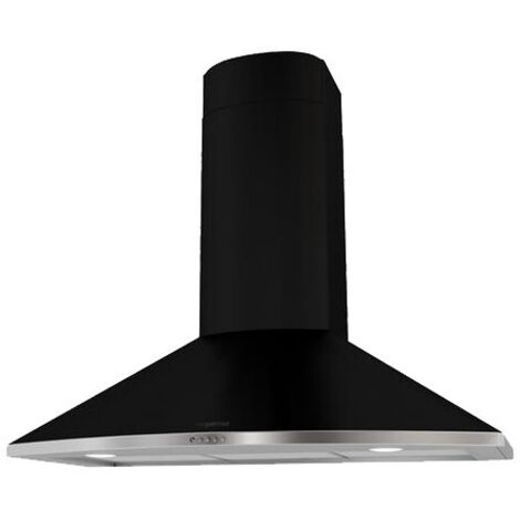 Mepamsa TENDER H 90 NEGRO FUNDICION V2 - Campana Chimenea Ancho 90 Cm Negra (1/3)