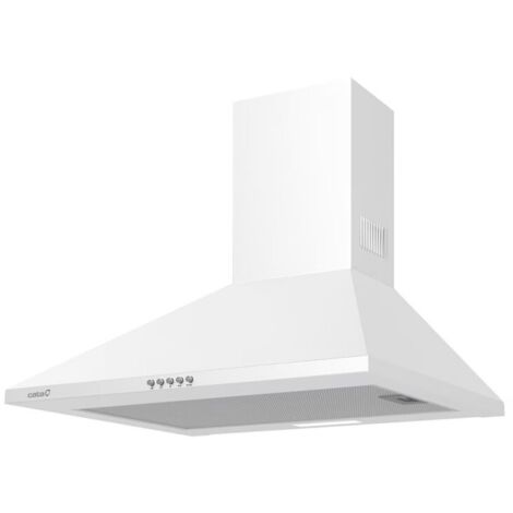 Campana Decorativa de Pared Piramidal CATA OMEGA 600 WH /M 60cm C