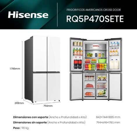 HISENSE RQ5P470SETE FRIGORIFICO COMBI