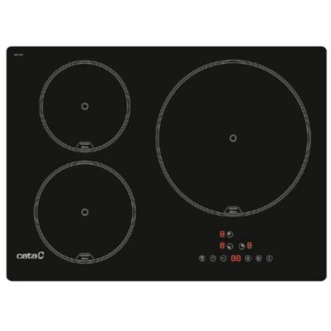 Cata IB 5003 BK - Vitroceramica Induccion 3 Zonas Coccion Ancho 60 Cm (1/2)