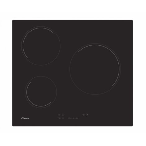 Candy CH63CC/4U2 - Vitroceramica Independiente Radiantes 3 Zonas Coccion Ancho 60 Cm (1/3)