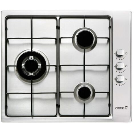 Cata - Encimera De Gas cata gib 6021 x 3 Zonas Coccion Ancho 58 Cm butano (1/5)
