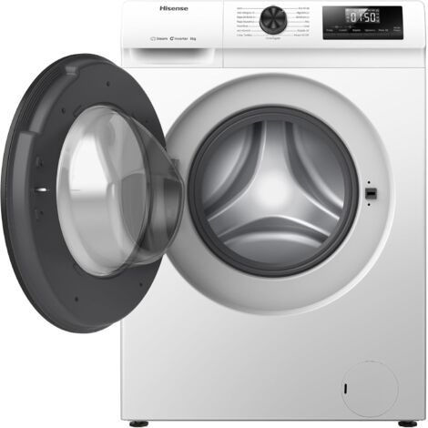 Lavadora HISENSE WF1Q8041BW de 8Kg Clase A y 1400Rpm   Blanco, M