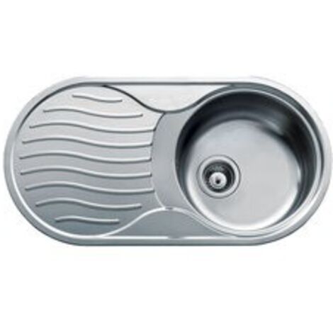 Fregadero Encastrado DR-80 1S1E 84 x 44 Acero Inoxidable - Teka