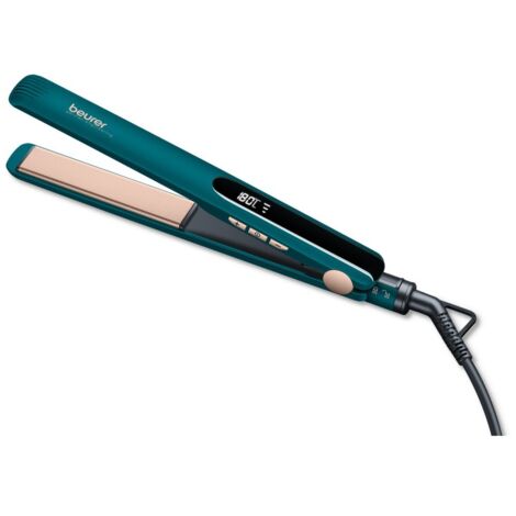 BEURER Plancha de pelo 120-220G Ceram. LED de apagado océanos HS 50 (1/2)