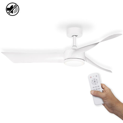 Ventilador de techo silencioso VT524 con luz y mando, Motor DC (1/4)