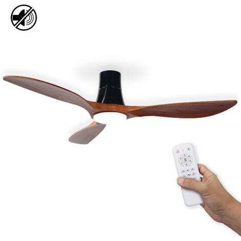 Ventilador de techo silencioso VT531 con luz y mando, Motor DC (1/4)