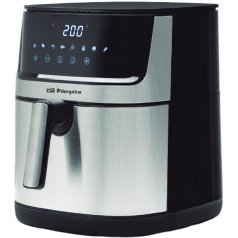 Freidora por aire / sin aceite orbegozo fdr 8010/ 2000w/ capacidad 8l