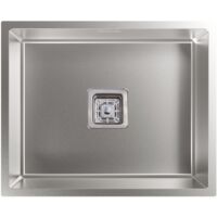 Fregadero Bajo encimera Acero inoxidable Rectangular 1 Senos CATA