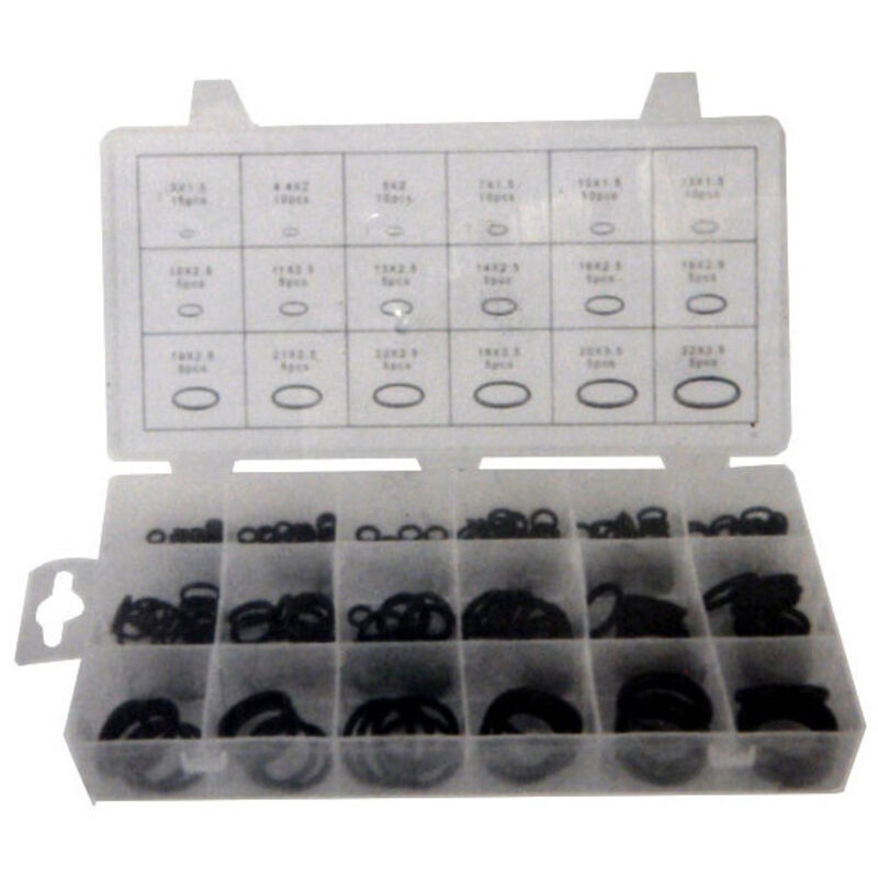 BGS technic | Surtido de juntas tóricas | 3 - 22 mm | 225 piezas