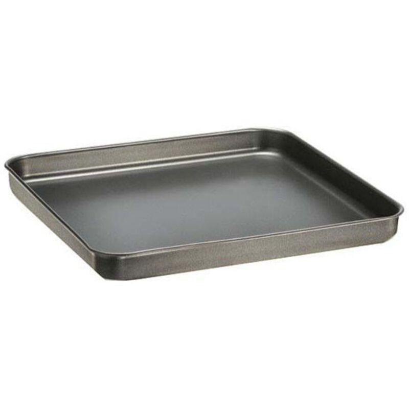 Plaque De Cuisson Inox Rectangulaire 60x40x4.8 Cm - Antiadhésive, Pour Four Et Barbecue - 8
