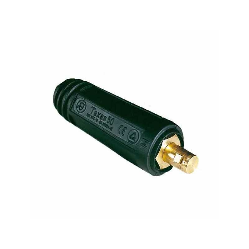 Poste à Souder RIVERWELD Câble Pour Torche De Soudage TIG Eu De Fiche Et Prise Pour Connecteur De Soudage DKJ10-25 & DKZ10-25 200A Connecteur Raccord Rapide Style Dinse En Couleur Noire 2