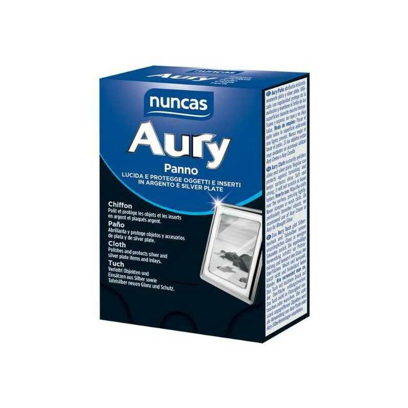 Nuncas en tissu Aury d'argent