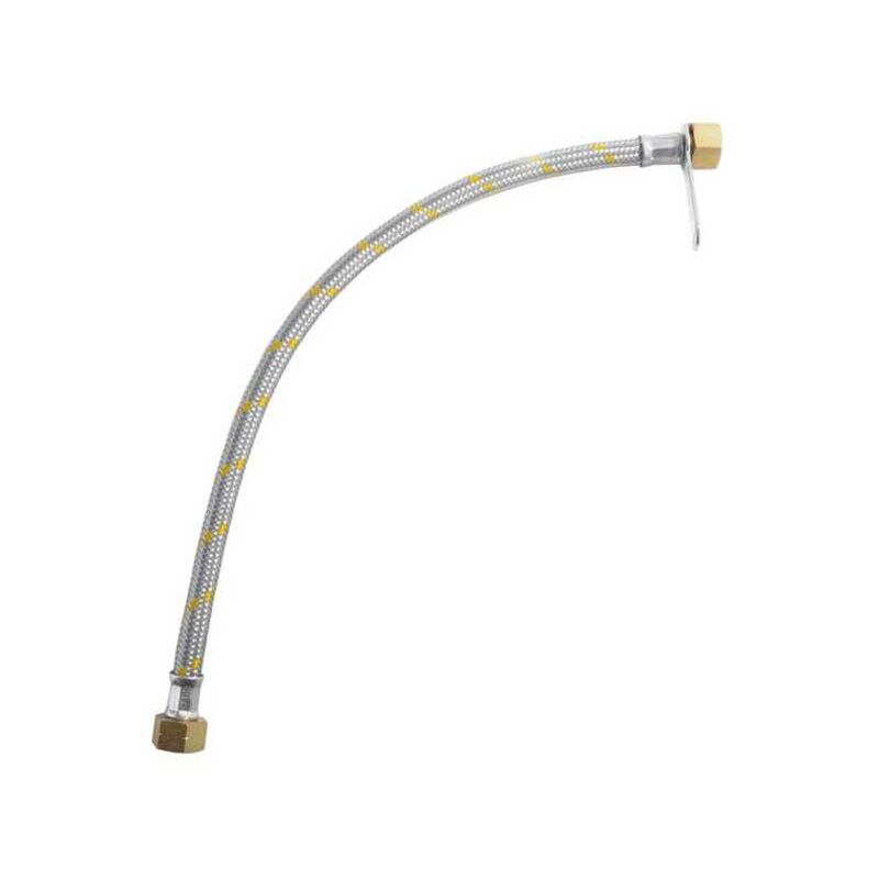 Tuyau De Gaz Avec Deux Colliers De Serrage (2 Mtr