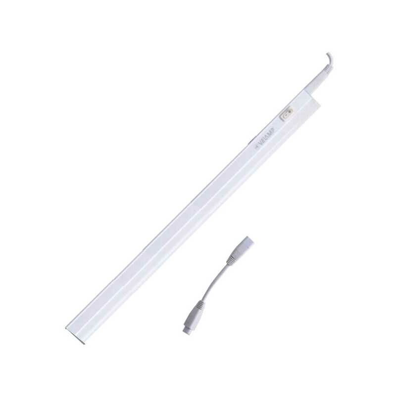 DURANDAL LED T5 Streifen 57 Cm, 11 W, 4000K Neutralweiß – Mit Schalter, Erweiterbar, Für Innenbereich