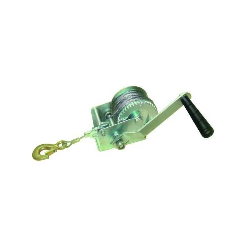 Treuil Manuel Vigo VM360 - Capacité 360 Kg Avec Câble Acier Galvanisé 4,2mm