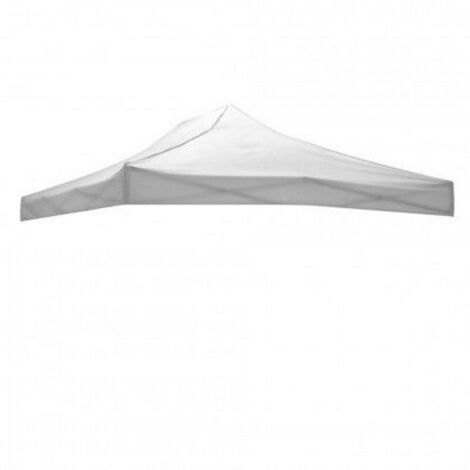 Toile de toit de rechange pour gazebo pliable 3x2 imperméable blanc
