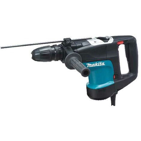 Makita – Marteau burineur SDS-MAX 1100W – Énergie d'impact 6,8J – Vitesse 235-480 tr/min – Perçage béton 14-40mm – Poids 6,3kg - Hr4001C
