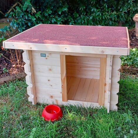 Niche Laila en bois avec sol en cerf 77x60 cm (1/5)