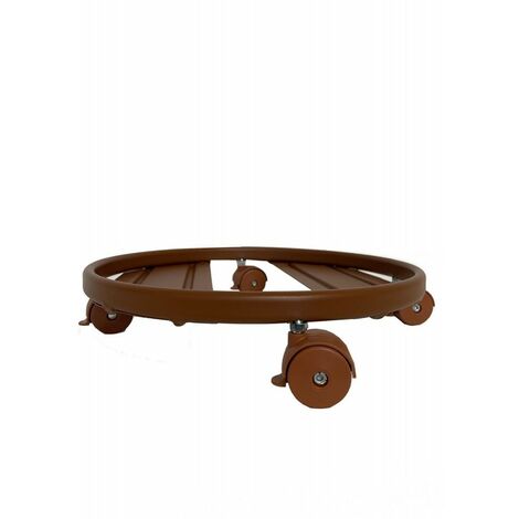Chariot Porte Plantes Traditionnel Circulaire Diamètre 35 Cuit Tecnokit (1/4)