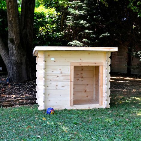 Niche Lilly en bois avec sol en cerf 98x77 cm (1/5)