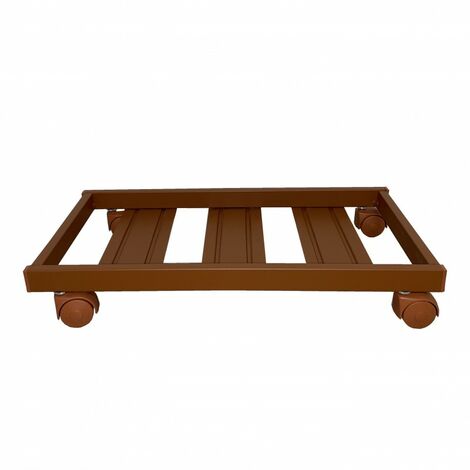 Chariot Porte Plantes Traditionnel Rectangulaire 100x40 cm Cuit Tecnokit (1/4)