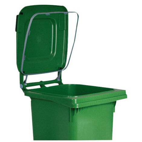 Anneau de fixation pour sac en métal. Poubelle carrée Nu 120 Ics