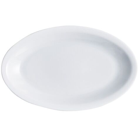 Saturnia Assiette Ovale Porcelaine B. Co cm.27 Rome (1/5)