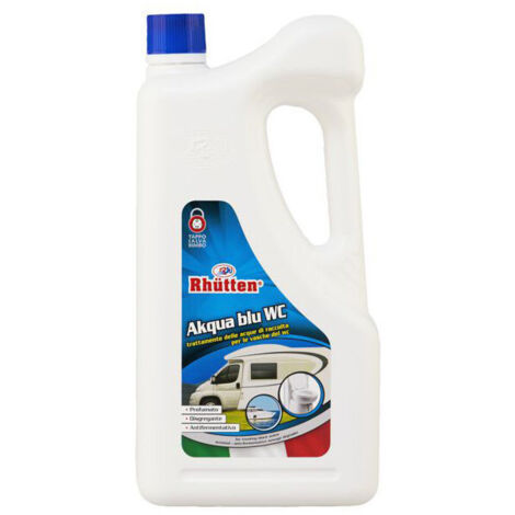 Liquide chimique Akqua Blu WC Camping Car L 2 Rhutten