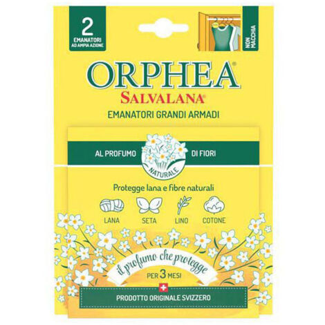 Anti-tache Salva-linge Armoires Lavande Pz 2 Orphea